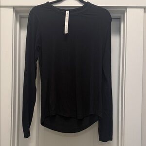 lululemon athletica Classic Black Long Sleeve Top